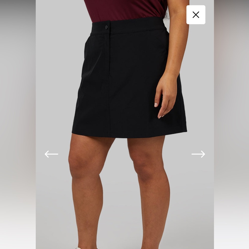 New womens 32 degree tech skort
